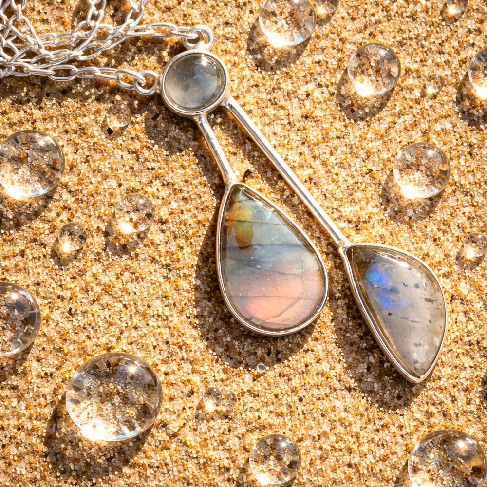 Labradorite Necklace - Picture 3 of 13